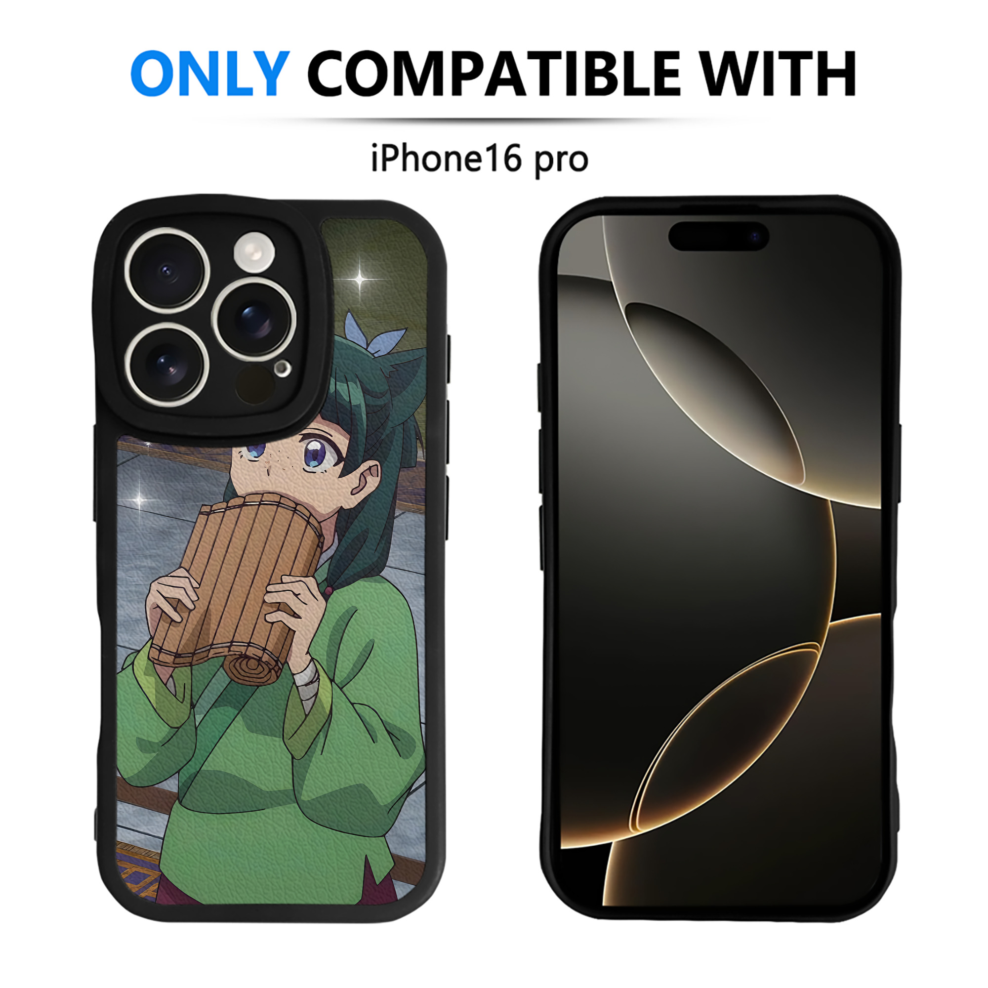 薬屋のひとりごと The Apothecary Diaries 【iPhone 16シリーズ対応】シリコンスマホケース（レザー調） 材質：シリコン